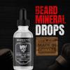 BEARDSYYC Beard Mineral Drops for Men, Unscented, Beard Moustache Conditioner (2 oz.) view 2