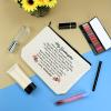 Goddaughter Gift from Godmother - Cosmetic Bag for Confirmation, Baptism, Christmas, Birthday, Graduation - Inspirational Christian Makeup Travel Pouch view 3