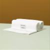 CROWN AFFAIR - The Towel - Special Microfiber Hair Towel, Oversized for Optimal Drying, White view 4
