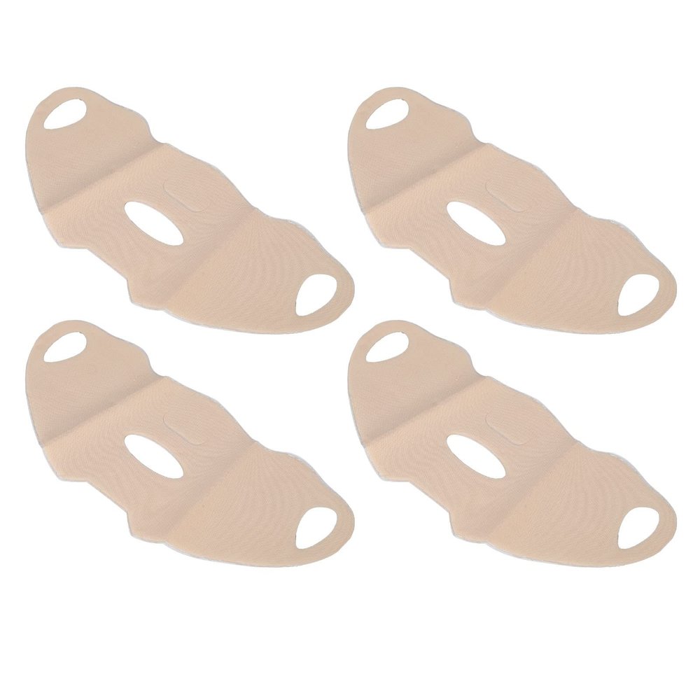 4pcs Sun Face Blocking Half Cover Cooling Heated Skin Care Hydrogel for Outdoor Use