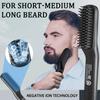 Beard Straightener for Men,Premium Heated Beard Brush w/Anti-Scald Feature,Beard Straightening Comb,Unique Fathers Day Birthday Valentines Gifts for Men Him Dad Boyfriend Christmas Stocking Stuffers view 4