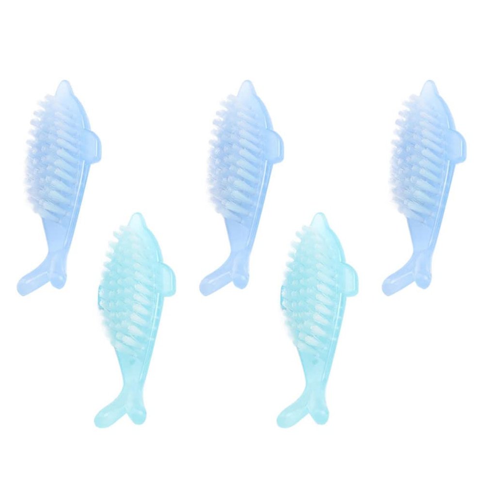 FOMIYES 5pcs Nail Cleaning Brush for Toes and Fingernails Multi-functional Brushes for Dust Removal Nail Care for Home and Salon Use