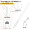 10pcs White Disposable Microblading Tool with U24 Nano Blade 0.15mm come with Ring for Hair strokes (U24-0.15mm) view 3