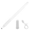 10pcs White Disposable Microblading Tool with U24 Nano Blade 0.15mm come with Ring for Hair strokes (U24-0.15mm) view 4