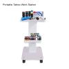 HUOXOU Esthetician Trolley Cart, Esthetician Rolling, Beauty SPA Salon Trolley Cart with Wheels, Tattoo Table Work Salon Station, Load 220 lbs view 3