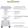 HUOXOU Esthetician Trolley Cart, Esthetician Rolling, Beauty SPA Salon Trolley Cart with Wheels, Tattoo Table Work Salon Station, Load 220 lbs view 4