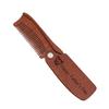 Customized Wooden Beard Brush for Men, Beard Comb Gift for Dad Men on Father's Day Christmas Birthday view 3