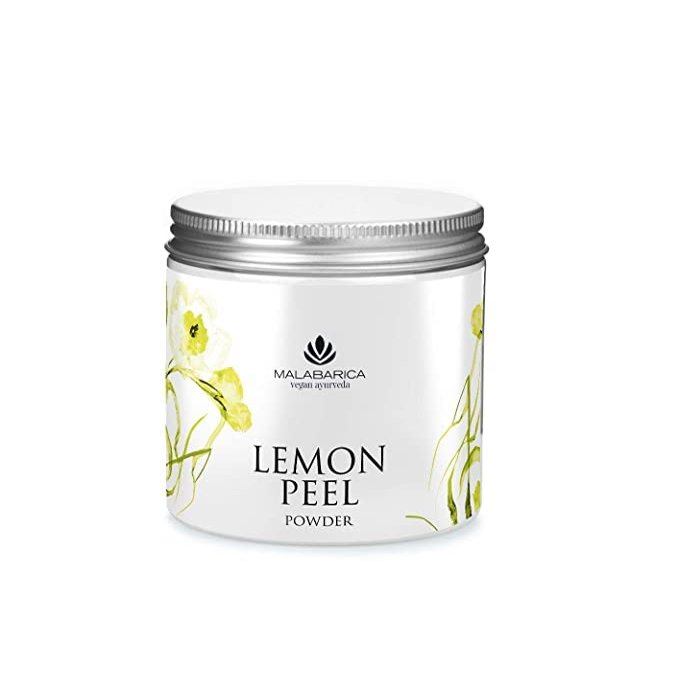 ROSEVILLA MALABARICA Vegan Ayurveda - Lemon Peel Powder (Citrus x Limon) - 50 gm