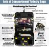 L&FY Multifunction Portable Travel Toiletry Bag Cosmetic Makeup Pouch Toiletry Case Wash Organizer (Black Lemon) view 3