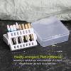 4pcs Nail Drill Bit Holder, Acrylic Nail Drill Bit Holder Organizer Container, Home Salon Nail Drill Bit Display Organizer Storage Container view 2