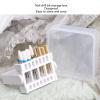 4pcs Nail Drill Bit Holder, Acrylic Nail Drill Bit Holder Organizer Container, Home Salon Nail Drill Bit Display Organizer Storage Container view 3