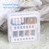 4pcs Nail Drill Bit Holder, Acrylic Nail Drill Bit Holder Organizer Container, Home Salon Nail Drill Bit Display Organizer Storage Container view 4
