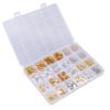 140pcs Hair Dreadlocks Jewelry, Stylish Gold and Silver in the Shape of Butterflies, Leaves and Stars, Fashionable Braid Accessories for Parties Weddings view 4