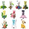 10 Pack Natural Botanical Fragrance Hand Cream Travel Gift Set for Chapped and Work Hands,Moisturizing Mini Hand Lotion Travel Size for Men and Women,with Natural Shea Butter and Aloe Vera - 30ml view 1
