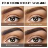 LSxia 2 Pcs Peel Off Tattoo Eyebrow Gel Set, Natural Color Eye-Brow Gel Long-Lasting Waterproof Eyebrow Tattoo, Easy Peel Off Eyebrow Tattoo Makeup -Up To 3 Days (Gray Brown) view 2