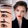 LSxia 2 Pcs Peel Off Tattoo Eyebrow Gel Set, Natural Color Eye-Brow Gel Long-Lasting Waterproof Eyebrow Tattoo, Easy Peel Off Eyebrow Tattoo Makeup -Up To 3 Days (Gray Brown) view 3