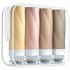 Gemice Travel Bottles for Toiletries, 3oz Tsa Approved Travel Size Containers BPA Free Leak Proof Travel Tubes Refillable Liquid Travel Accessories with Clear Toiletry Bag (4 Pack) view 1
