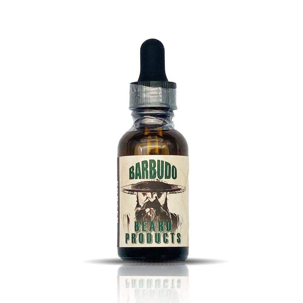 Barbudo Beard Products Beard Oil (Porter: Barbershop Hot Lather Shaving Cream)