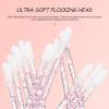 Beavorty 1set Disposable Lip Brush Applicator for Lipstick Convenient Travel-friendly Makeup Tool Flocking Material for Smooth Application for Daily view 3