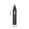 Acne Remover Electric Nose Ear Hair Trimmer Remover Men Rechargeable Usb Electric Men'S Nose Hair Nose Hair Trimmer Mini at Home Machine view 3