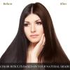 Ivnil Augeashair Dark Brown Hair Dye Shampoo for Gray Augeas Instant Color 3 in 1 Women and Men Augeo, Herbal Ingredients 100% Grey Coverage 500ML view 2