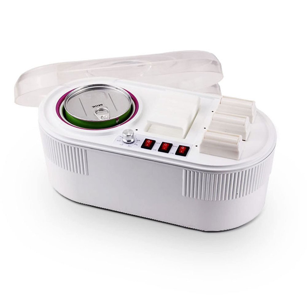 Sxdthy Electric Wax Heater, Depilatory Wax Warmer, Hair Removal Wax Warmer Kit, Hair Removal Wax Warmer Kit with Separate Switch & Temperature Adjustable