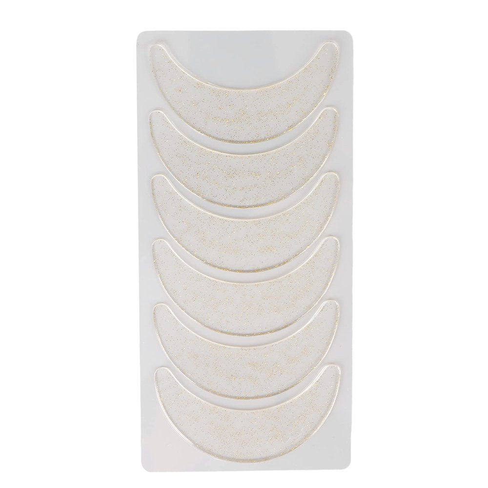 6 Pack Eye Wrinkle Pads Home Beauty Salon Portable Silicone Reusable Eye Wrinkle Smoothing Patch Set Reduces Skin Wrinkles and Fine Lines