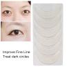 6 Pack Eye Wrinkle Pads Home Beauty Salon Portable Silicone Reusable Eye Wrinkle Smoothing Patch Set Reduces Skin Wrinkles and Fine Lines view 2