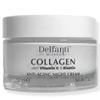 Delfanti-Milano  COLLAGEN with VITAMIN C & ELASTIN  Rejuvenating & Nourishing  Anti-Aging Night Cream  Face and Neck Moisturizer  Made in Italy view 1