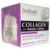 Delfanti-Milano  COLLAGEN with VITAMIN C & ELASTIN  Rejuvenating & Nourishing  Anti-Aging Night Cream  Face and Neck Moisturizer  Made in Italy view 3