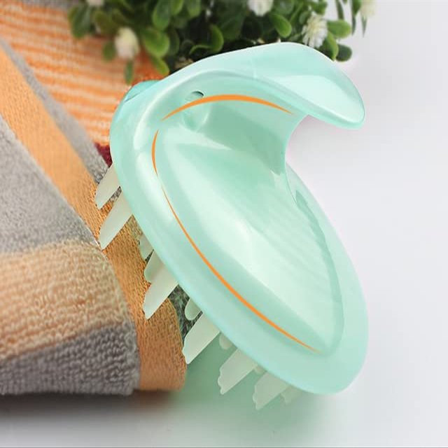 Shampoo Artifact The Silicone Wash Brush to Clean Scalp Massage Comb His Head Prevent Hair Loss Tool Health Therapy Care Relax