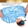 Waterproof Shower Caps, Shower Cap for Women Long Hair, Curly Hair, Short Hair Adjustable Washable Extra Large Bathing Hair Cap for Shower, Comfortable Shower Hat for Showering view 2