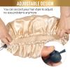 Shower Cap, Adjustable Shower Caps for Women, Extra Large Upgrade Double Waterproof Layers Hair Cap, Bath Caps Shower Hat Women Girls Adult Hair Protection Suitable for All Lengths and Thickness view 2