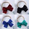 4 random baby hair band children's soft hair accessories cute baby head with bow headwear (Color : BB22-003-07, Size : 6.5 * 9cm) view 2