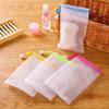 100PCS Exfoliating Mesh Soap Pouch Bubble Foaming Nets Soap Bag Soap Saver Pouch Drawstring Holder Bags Soap Net(Random Color) view 1