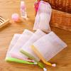100PCS Exfoliating Mesh Soap Pouch Bubble Foaming Nets Soap Bag Soap Saver Pouch Drawstring Holder Bags Soap Net(Random Color) view 3