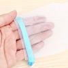 100PCS Exfoliating Mesh Soap Pouch Bubble Foaming Nets Soap Bag Soap Saver Pouch Drawstring Holder Bags Soap Net(Random Color) view 4