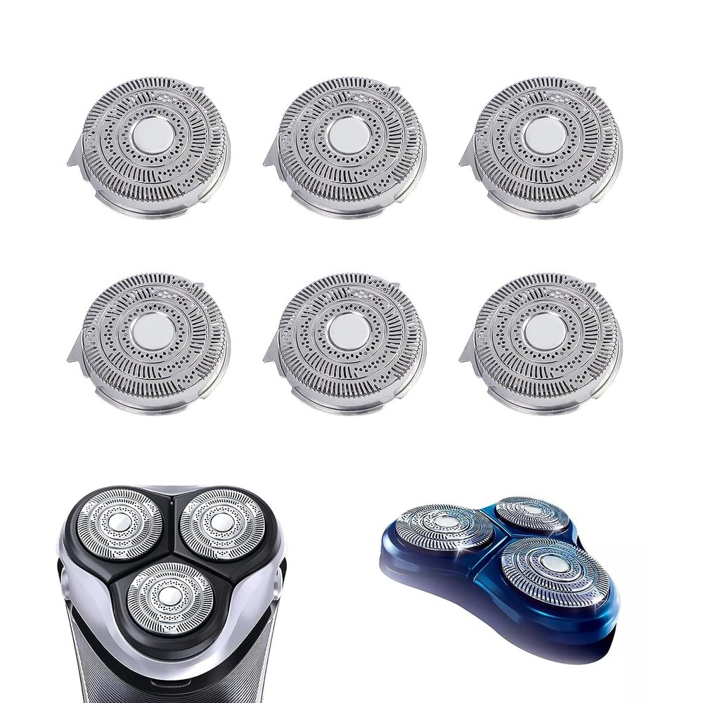 HQ9 Replacement Shaver Head Blades for Philips Norelco HQ9070 HQ9080 HQ8240/8260 PT920 8140XL 8160XL 8170XL, 6 pcs