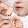 LORMAY Silicone Lip Brushes with Transparent Handles and Caps. Perfect Tools for Applying Cream Lip Mask, Eyeshadow, and Lipstick (4pcs, White) view 4