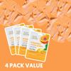 By Nature Hydrating Face Masks with Vitamin C + Collagen, Made From Bamboo Fiber from New Zealand (4 Pack) view 2