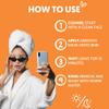By Nature Hydrating Face Masks with Vitamin C + Collagen, Made From Bamboo Fiber from New Zealand (4 Pack) view 4