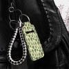 Babrukda 10 Pack Chapstick Holder Keychains Set, Tropical Cactus Print Lip Balm Holder Keychains, Gift for Women Girls Teens Chapstick Keychain Holder, Portable Chapstick Sleeve Pouch Lip Balm Pocket view 3
