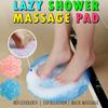 Lazy Bath Shower Back Brush Massage Pad 2PCs Soft Silicone Suction Cup Bathroom Remover Skid Cleaning Foot Brush Pad Bath Mat view 2