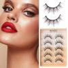 30 Lashes for 20 Thick False Eyelashes Soft Reusable Eyelashes Diy Eyelash Extension Cluster Adhesive C Curling Natural Single Eyelashes Thin False Effortless Curls Overnight view 2
