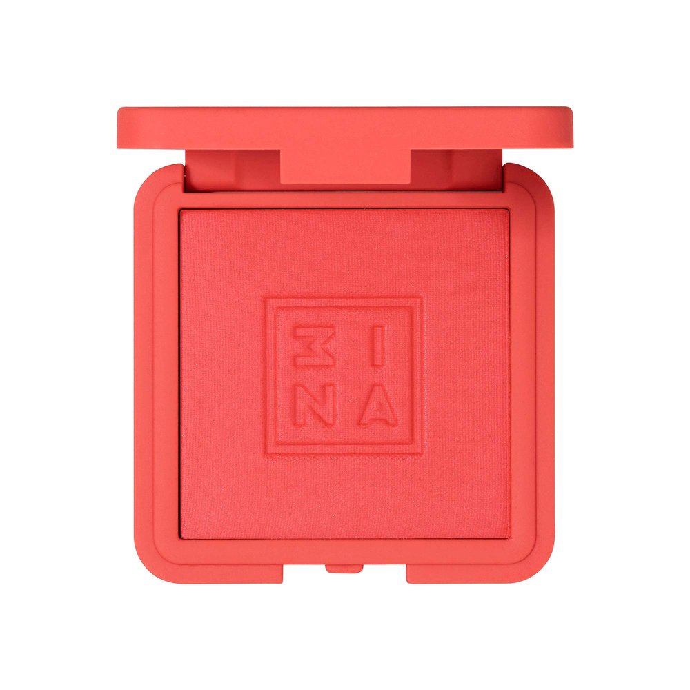 3INA The Blush - Natural Light Mineral Powder Blush for Cheeks - Pigmented and Long-Lasting Formula - Easy to Blend, Luminous Finish - 232-0.26 oz