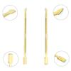 XINMEIWEN 8Pieces Cuticle Trimmer Cuticle Nipper Cuticle Remover Cuticle Cutter with Cuticle Pusher Stainless Steel Cuticle Cutter Clipper Nail Tools for Fingernails and Toenails (Gold) view 2