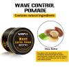 Natural Wave Pomade for Men Strong Hold, Easy Wash 360 Wave Training Hair Cream, Waves Grease for Men Promotes Layered Waves, Moisture, Control and Silky Shine 4oz view 2