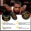Natural Wave Pomade for Men Strong Hold, Easy Wash 360 Wave Training Hair Cream, Waves Grease for Men Promotes Layered Waves, Moisture, Control and Silky Shine 4oz view 4