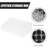 Beavorty 26grids Desktop Lipstick Rack Multi Lipstick Organizer Slots Cosmetic Storage Display Stand for Home and Vanity Use Transparent Holder view 3