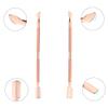 XINMEIWEN 8Pieces Cuticle Trimmer Cuticle Nipper Cuticle Remover Cuticle Cutter with Cuticle Pusher Stainless Steel Cuticle Cutter Clipper Nail Tools for Fingernails and Toenails (Rose Gold) view 2